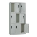 9-LOCKER Metal 90x40x185 Grey