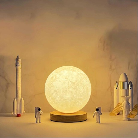 Lumo Megapap E14 wooden - pvc table lamp in natural - cream color Ø12x17cm.