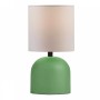 Nehora Megapap E14 metal - fabric pvc in green color Ø15x30cm.