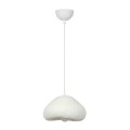 Lora Megapap E27 fiberglass ceiling lamp in white color 32x28x120cm.