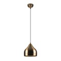 Precious Megapap E27 metallic ceiling lamp in gold antique color Ø17x25/112cm.