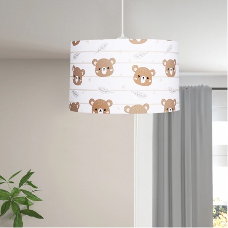 Tale Megapap PVC fabric ceiling light multicolor Ø33x70cm.