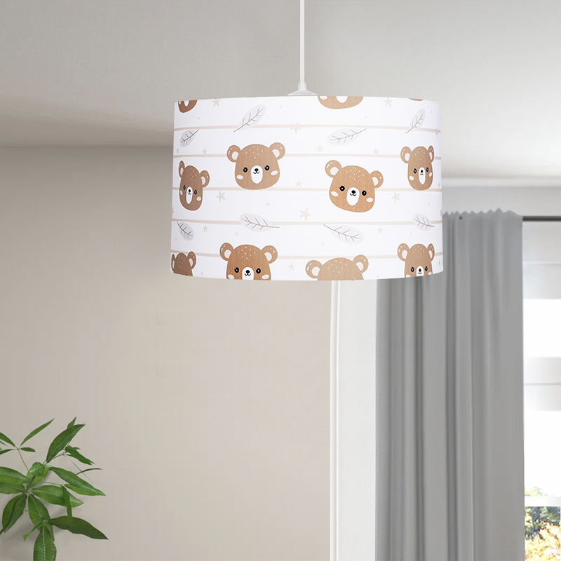 Tale Megapap PVC fabric ceiling light multicolor Ø33x70cm.