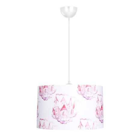 Tale Megapap PVC fabric ceiling light multicolor Ø33x70cm.