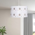 Tale Megapap PVC fabric ceiling light multicolor Ø33x70cm.