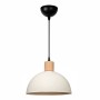 Talis Megapap  E27 metallic ceiling lamp in cream color Ø25x100cm.