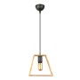 Tekli Megapap wooden ceiling light in natural color 23x3x70cm.