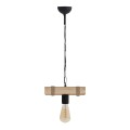 Vero Megapap wooden ceiling light in natural color 25x8x65cm.