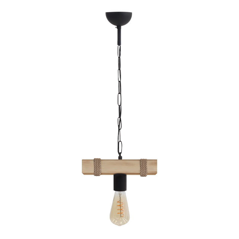 Vero Megapap wooden ceiling light in natural color 25x8x65cm.