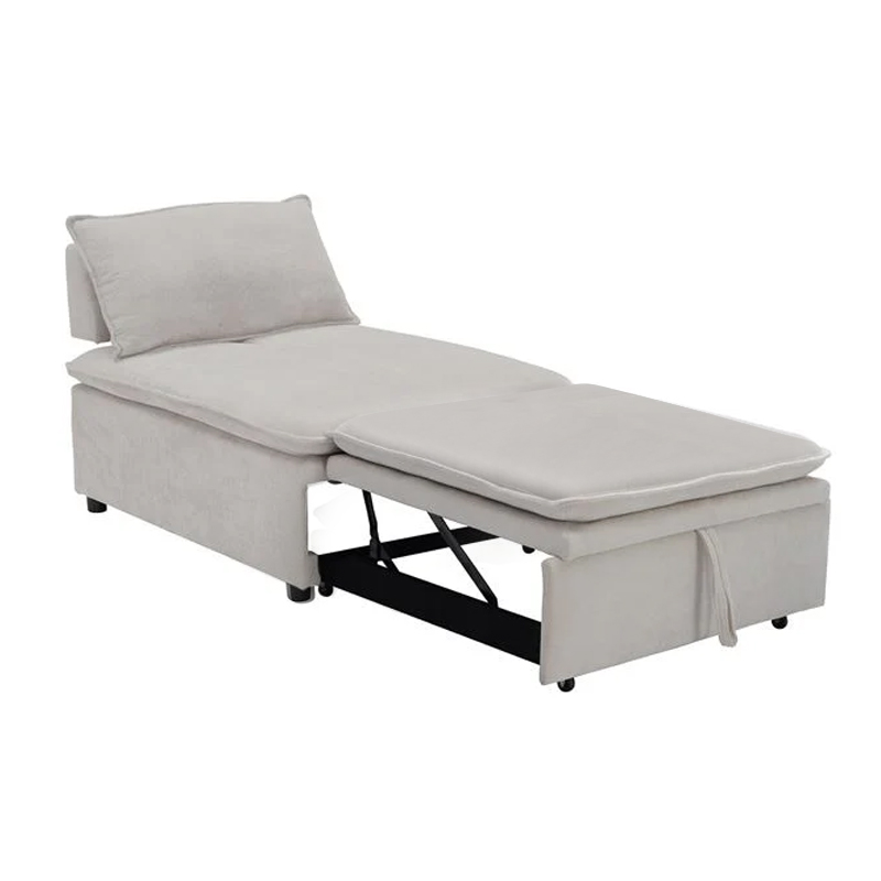 FRANNIE Chair Bed, Fabric Beige