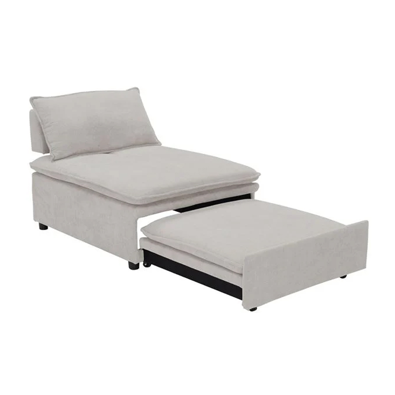 FRANNIE Chair Bed, Fabric Beige