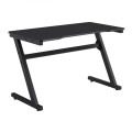 GAMING Desk 120x60cm MDF/Metal Black