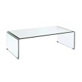 GLASSER Clear Coffee Table 120x60x40cm