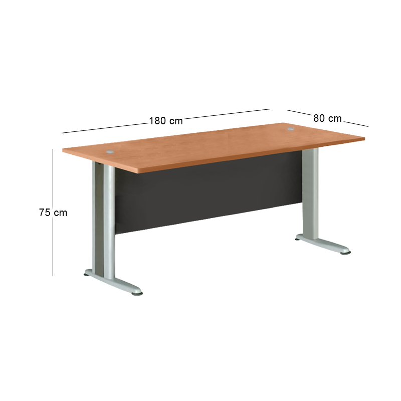 BASIC Desk180x80cm DG/Cherry