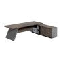 MASTER Desk (RIGHT) 180x180cm Grey Walnut