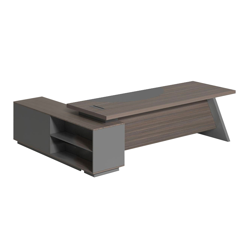 MASTER Desk (RIGHT) 180x180cm Grey Walnut