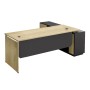 PROJECT Desk (LEFT) 220x200x75cm Sonoma/Grey