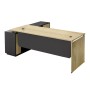 PROJECT Desk (RIGHT) 220x200x75cm Sonoma/Grey
