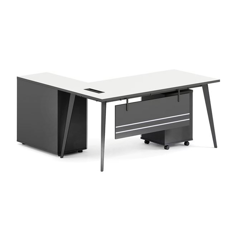 STATUS Reversible Desk 160x80cm Grey/White