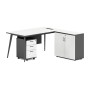 STATUS Reversible Desk 180x80cm Grey/White