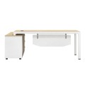 THESIS Reversible Desk 200x160cm Beech/White