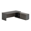 VIP Desk (RIGHT) 200x180cm Grey Walnut