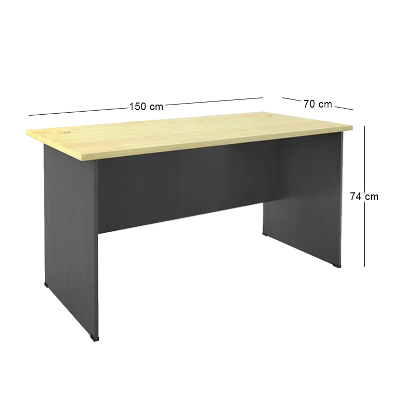 DESK-A DG/Beech 150x70x74