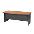 DESK-A 180x90 Grey/Cherry