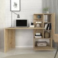 Merino Megapap melamine desk in sapphire oak color 149,5x61,8x120cm.