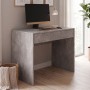 Mida Megapap melamine desk in concrete grey color 72x60x73,8cm.