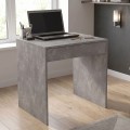 Mida Megapap melamine desk in concrete grey color 72x60x73,8cm.