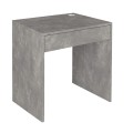 Mida Megapap melamine desk in concrete grey color 72x60x73,8cm.