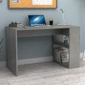 Mikro Megapap melamine office desk in concrete grey color 120x60x75cm.