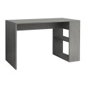 Mikro Megapap melamine office desk in concrete grey color 120x60x75cm.