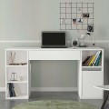 Γραφείο εργασίας Pontus Megapap χρώμα λευκό 145x60x74,4εκ.