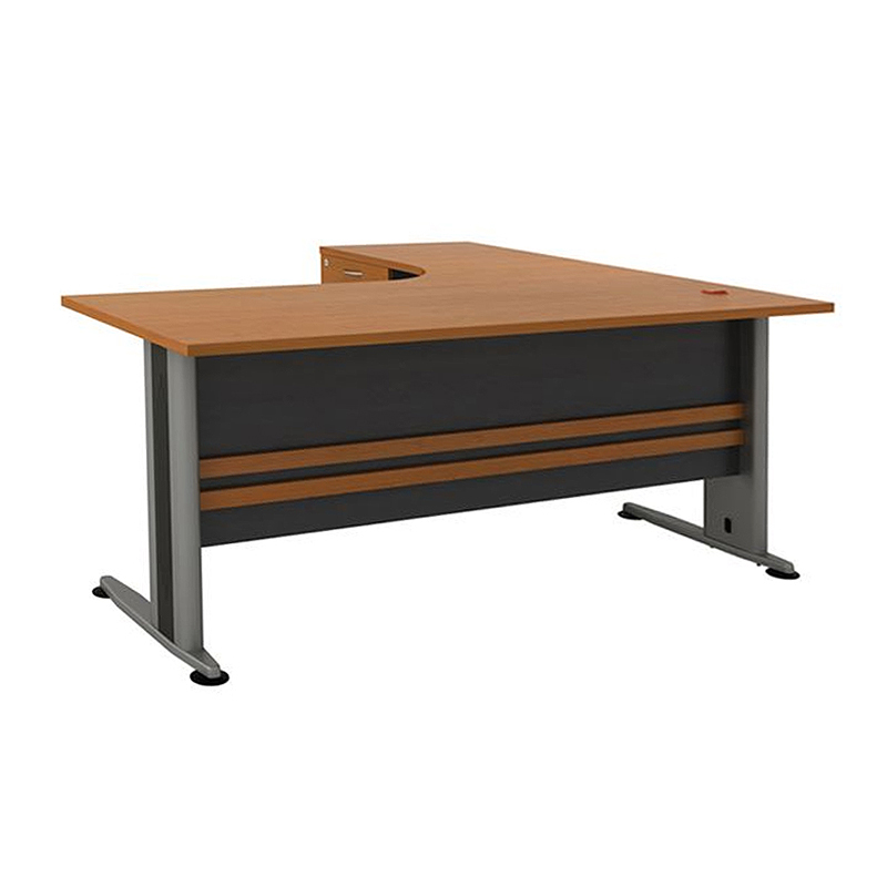 Desk (Left) SUPERIOR COMPACT 180x70/150x60cm DG/Cherry