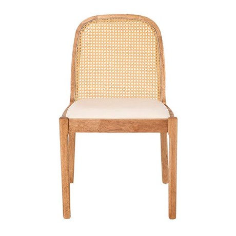 HENLEY Chair Natural, Pu Cream