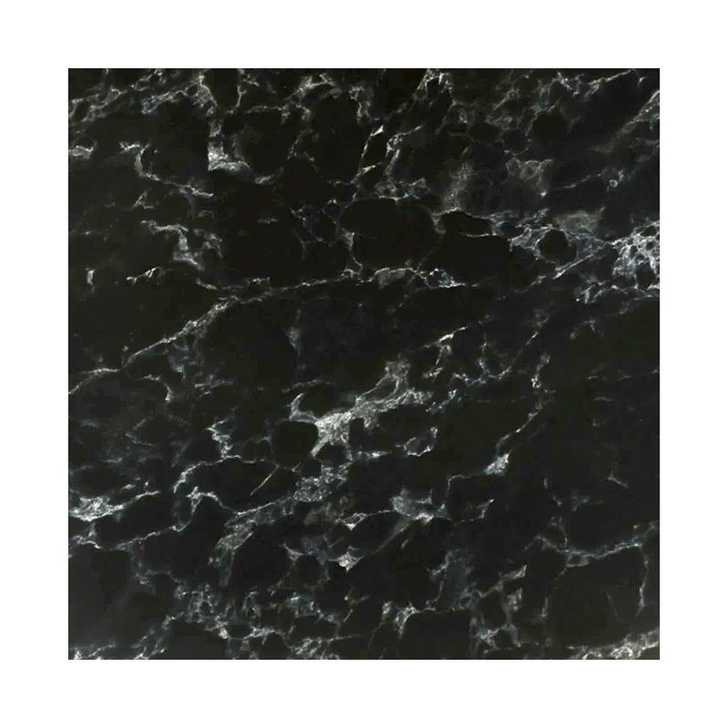 HPL (High Pressure Laminated) Επιφάνεια Τραπεζιού Απόχρωση Black Marble, UV 70x70cm/12mm