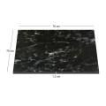 HPL (High Pressure Laminated) Επιφάνεια Τραπεζιού Απόχρωση Black Marble, UV 70x70cm/12mm