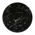 HPL Table Top D.120cm/12mm Black Marble (UV)