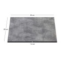 HPL Table Top 80x80cm/12mm Cement (UV)
