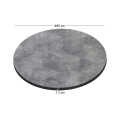 HPL Table Top D.60cm/12mm Cement (UV)