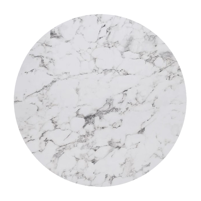 HPL (High Pressure Laminated) Επιφάνεια Τραπεζιού Απόχρωση Marble