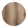 Επιφάνεια τραπεζιού HPL - UV προστασία χρώμα natural wood Φ80εκ.-12mm.