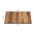 HPL Table Top 60x110cm/12mm Rosewood (UV)