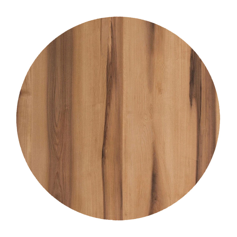 HPL (High Pressure Laminated) Επιφάνεια Τραπεζιού Απόχρωση Rosewood, UV Φ70cm/12mm