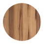 Επιφάνεια τραπεζιού HPL - UV προστασία χρώμα rosewood Φ70εκ.-12mm.