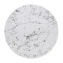 HPL Table Top D.70cm/12mm White Marble (UV)