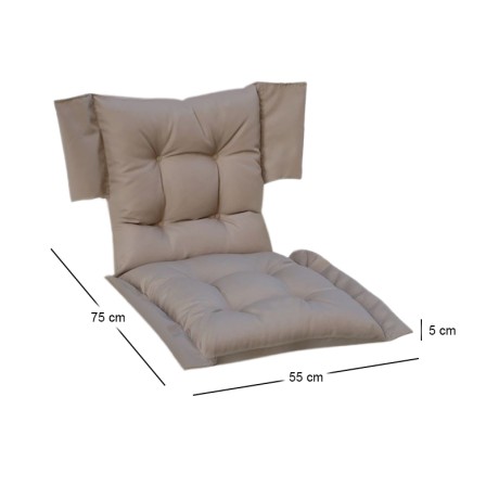 Director Padding Comforel - Fabric Quilted Cappuccino
