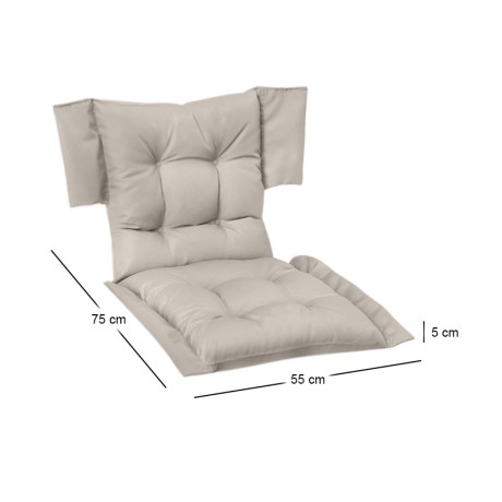 Director Padding Comforel - Fabric Quilted Ecru